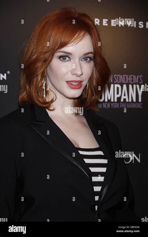 Christina Hendricks From The Tv Show Mad Men Film Premiere Of The New