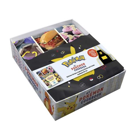 My Pokémon Cookbook: Delicious Recipes Inspired by Pikachu & Friends Cookbook Gift Set | Pokémon ...