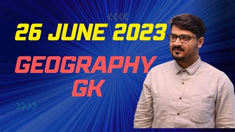 Geography Gk June Geography Mcqs Gk Most Expected