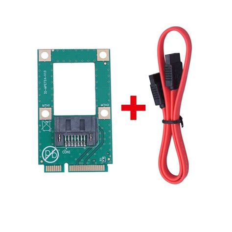 Carte De Conversion MSATA Vers SATA Carte Adaptateur SATA Vers SATA