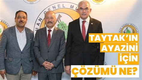 TAYTAKTAN AYAZİNİ İÇİN ÇÖZÜM Afyon Haber Odak Gazetesi Son Dakika