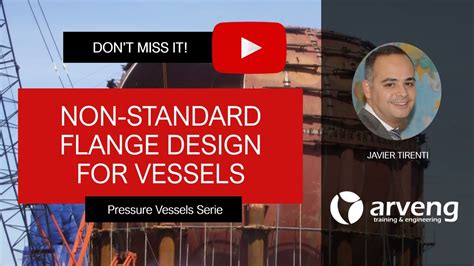 11 Non Standard Flange Design For Pressure Vessels YouTube