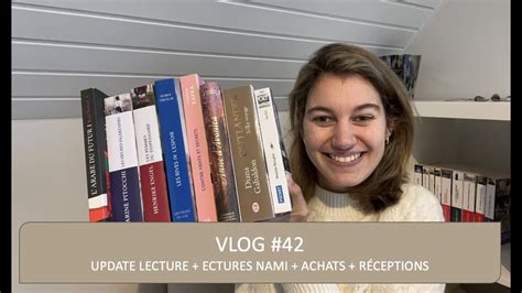 Vlog lecture 42 Update Lecture Nami Achats et Réceptions YouTube