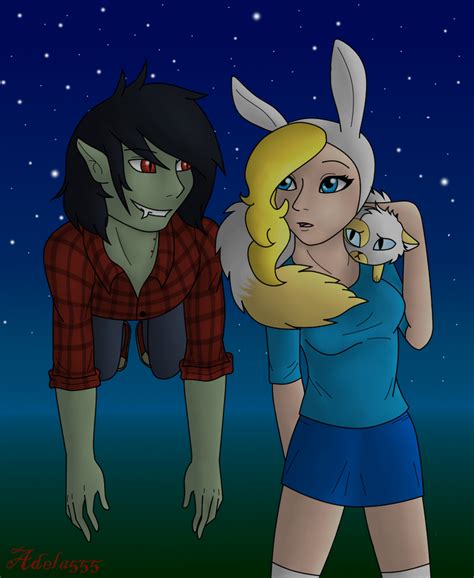 Marshall Lee And Fiona By Adela555 On Deviantart