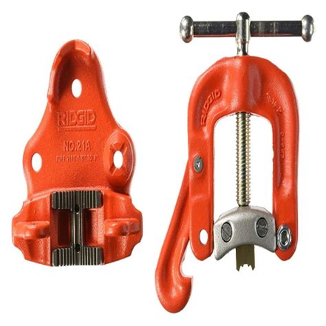 Ridgid Bench Yoke Vise 21a 18 Inch To 2 Inch Pipe Vise Red 40080