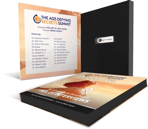 The Age Defying Secrets Summit USB The Art Of Anti Aging Store