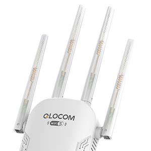 QLOCOM 2024 Nuova Ripetitore WiFi Potente Per Casa 1200Mbps Extender