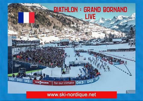 Biathlon Coupe du Monde Grand Bornand 2022 Les résultats Sports