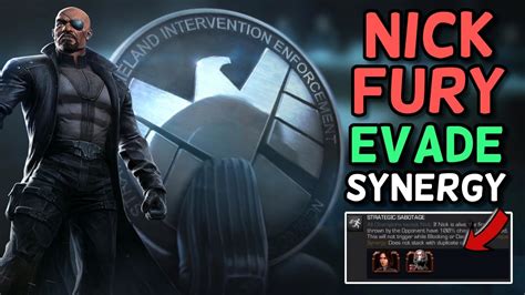 Nick Furys Strategic Sabotage Synergy Lets Get Evadin Marvel Contest Of Champions Youtube