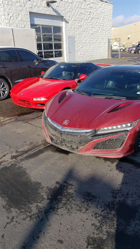 Old and new NSX : r/Acura