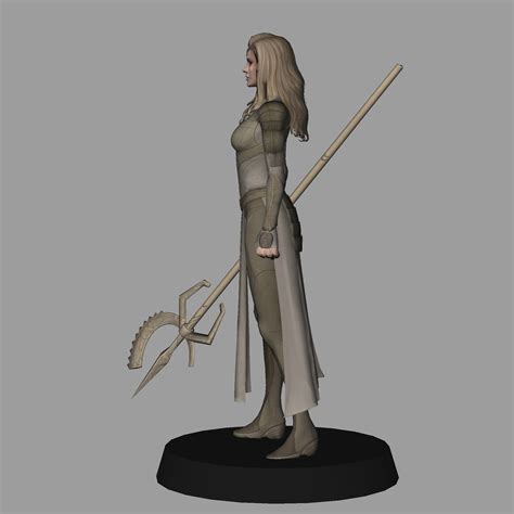 Archivo Stl Thena Eternals Low Poly 3d Model 🎲・objeto Imprimible En