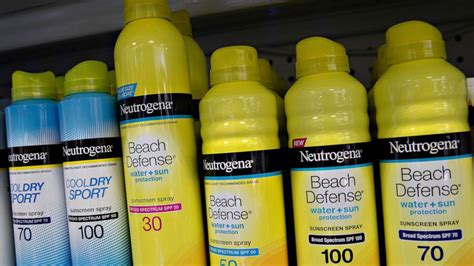 Certain Neutrogena Aveeno Sunscreens Recalled Due To Traces Of Cancer