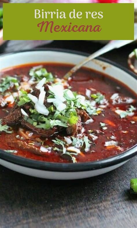 C Mo Hacer Birria De Res Recetas De Comida Mexicana Receta En