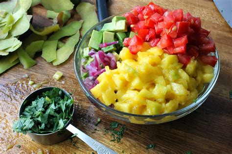 Shrimp And Couscous Packets With Avocado Mango Salsa Strong Roots Nutrition