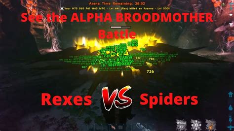 Ark Boss Battle Alpha Brood Mother Walkthrough YouTube