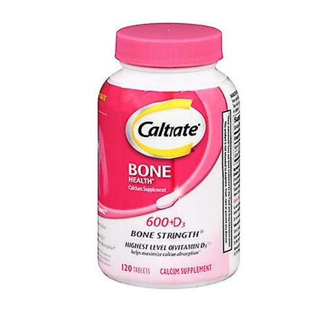 Caltrate 600 D3 Plus Minerals Calcium Vitamin D3 Supplement