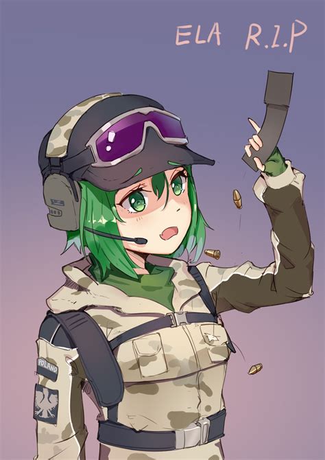 Ela By 大瓶装咕嘿嘿 Rainbow Six Siege Anime Rainbow Six Siege Art Rainbow