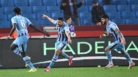 Trabzonspor S Per Lig De Haftalar Sonra Kazand