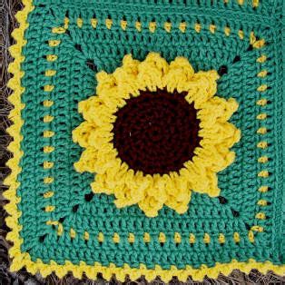 Sunflower Afghan Crochet Pattern – Maggie's Crochet