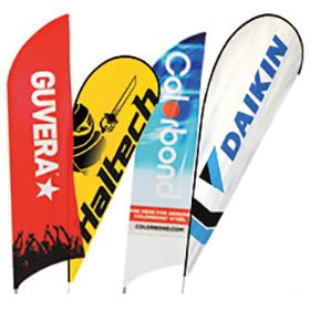 Custom Event Flags | Outdoor Banner Flags Made in Canada