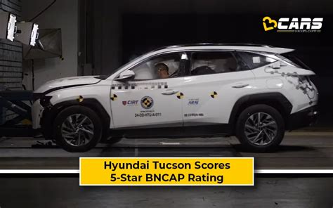 Hyundai Tucson Awarded 5 Star Safety Rating From Bharat NCAP