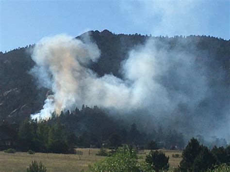 Update Chasm Dr Wildfire Human Caused — Slide Show Estes Park Trail