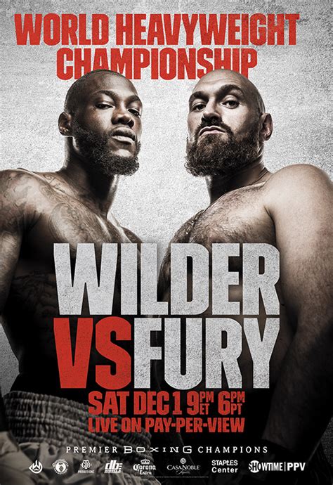 Deontay Wilder vs. Tyson Fury | Boxing Wiki | Fandom