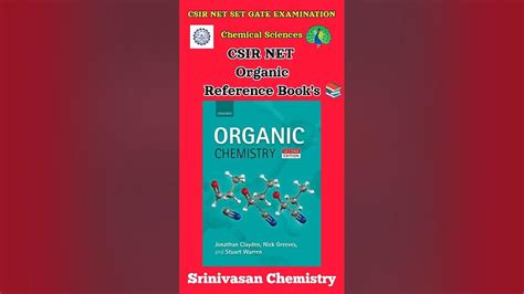 Csir Net Reference Books Organic Chemistry Csir Jrf Net