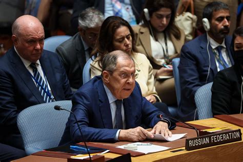 Guerre En Ukraine La Russie La T Te Du Conseil De S Curit De L Onu