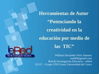 Herramientas De Autor Ppt