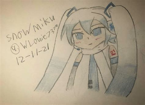 Snow Miku By Wlouie7379 On Deviantart