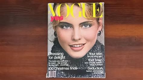 1979 November Asmr Magazine Flip Through Vogue W Kim Alexis Gia