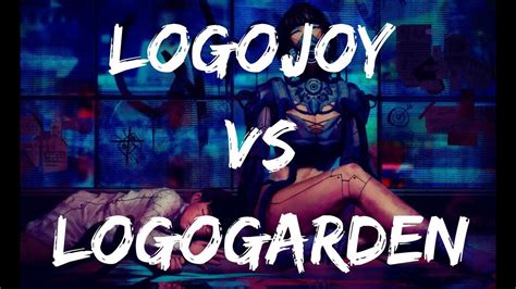 LOGOJOY VS LOGOGARDEN BEST LOGO MAKER YouTube