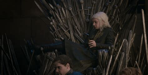 Unreleased Bts Promo Of Aegon Sitting On The Throne Rhotdgreens