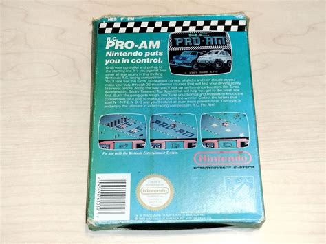 Rc Pro Am Racing Complete In Box Cib Nintendo Nes Vintage Retro