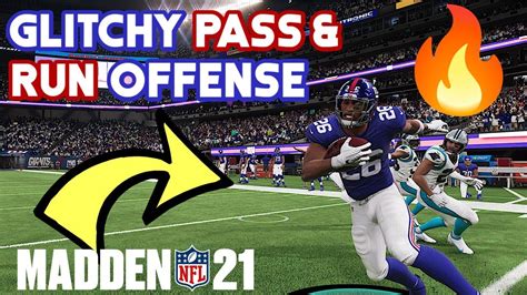 Unstoppable Pass And Run Scheme Beats Any Defense Madden 21 Offensive