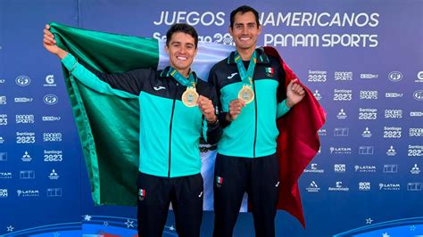 Alexis López y Miguel Carballo conquistan oro en remo de Santiago 2023