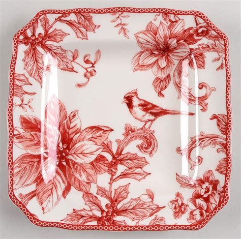 Christmas Lane Salad Plate By 222 Fifth PTS Christmas Christmas