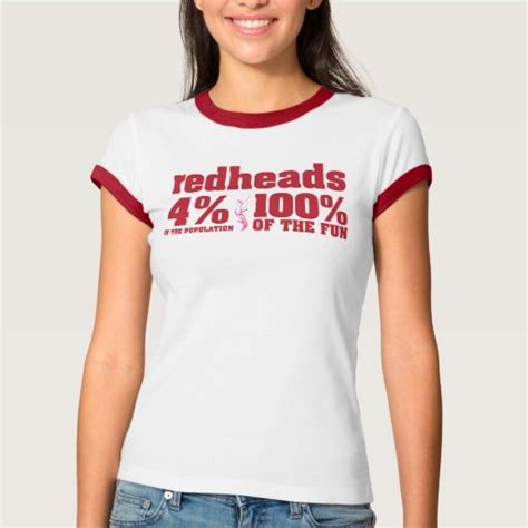 Fun Redheads 100 Of Fun Ladies T Shirt Zazzle