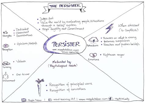 Pcm Personality Types A Visual Summary In Drawings