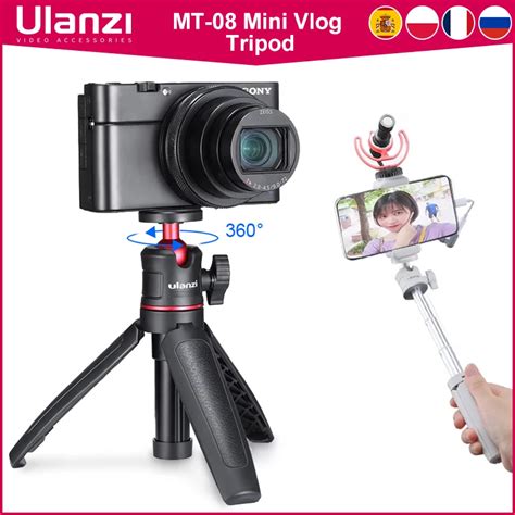 Ulanzi Mt Dslr Slr Telefon Vlog Stativ Kit Kalten Schuh Telefon