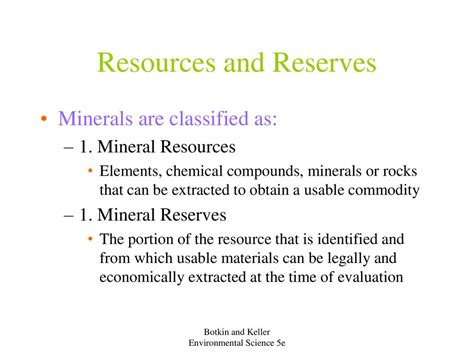 Minerals And The Environment Ppt Download