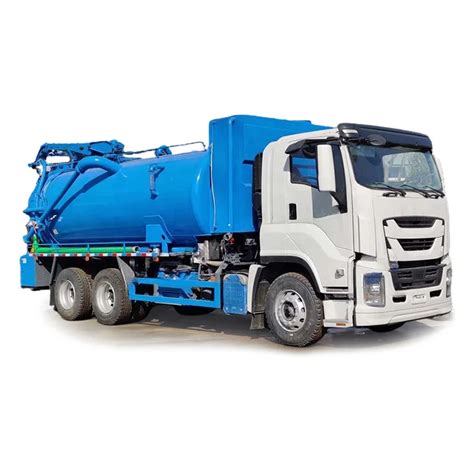 ISUZU GIGA Sewage Suction Truck 18000 L 20000 L Vacuum Tanker Trucks