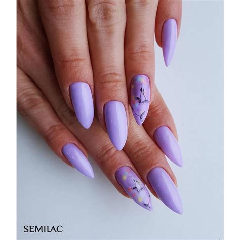 Semilac Lila Story Hybrid Uv Gel Polish Ml Pukka Nails