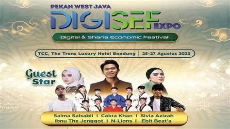 Salma Salsabil Jadi Bintang Tamu Event Pekan West Java DigiSEF Expo