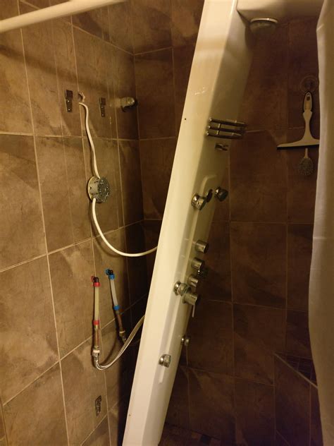 Shower panel proper installation. | Electrician Talk