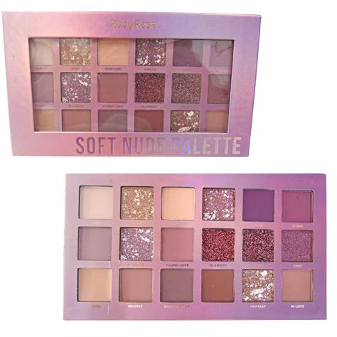 Ruby Rose Feels Paleta De Sombras Soft Nude Hb Teruya