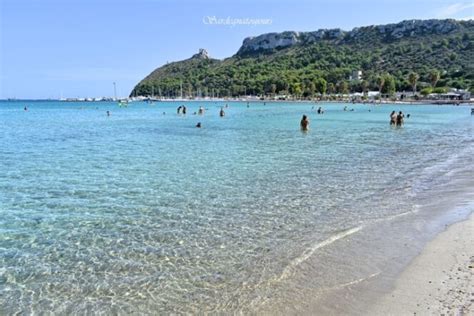 Spiaggia Del Poetto Di Cagliari Sardegnatoujours