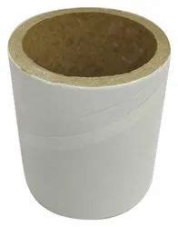 7 Inch White Paper Core Tube For Textile Industry Thickness 5 Mm At