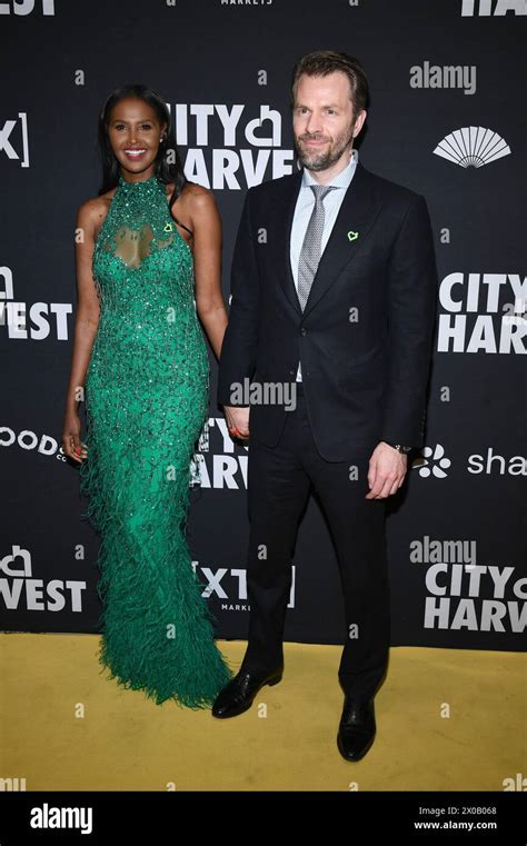 L R Ubah Hassan And Oliver Dachsel Attend The 2024 City Harvest Gala